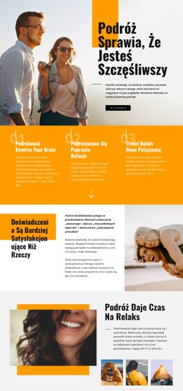 Darmowy CSS Dla Podróż Sprawia, Że Jesteś Szczęśliwszy