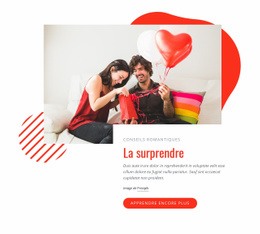 Créez Votre Propre Site Web Pour La Surprendre