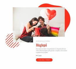 Meglepő - Websablon