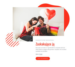 Zaskakuje Ją - Szablon Internetowy