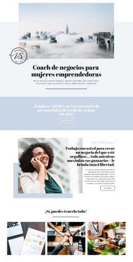 CSS Gratuito Para Empresarias Empresarias