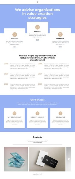 Promotion Of A Successful Business Html Code Example