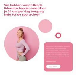 Gratis CSS Voor Sport- En Recreatieclub