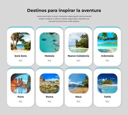Viajar Inspira A Probar Nuevos Destinos - Sitio Web De Comercio Electrónico