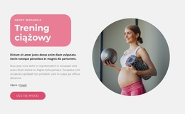 Treningi Ciążowe – Motyw WordPressa