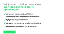 Vereisten Voor Specialisten - Exclusief WordPress-Thema