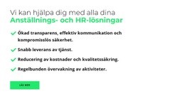 CSS-Mall För Krav På Specialister