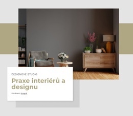 Bezplatný Webový Design Pro Interiérová Architektura Interiérový Design
