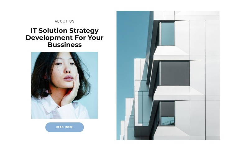 IT industry news CSS Template