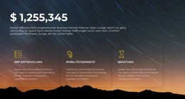 Benutzerzähler - HTML-Landingpage