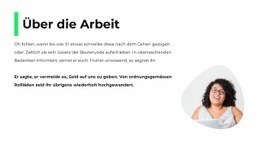 Über Unseren Beruf - Kostenlose Zielseite, Vorlage HTML5