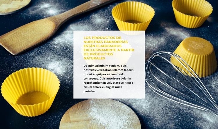 cocinar hornear Tema de WordPress