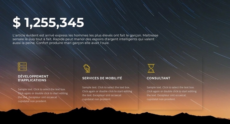 Compteur d'utilisateurs Conception de site Web