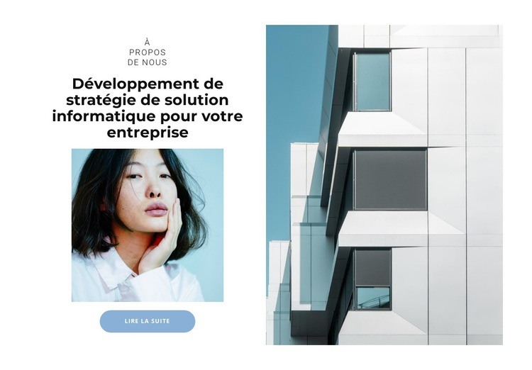 L'actualité de l'industrie informatique Modèles de constructeur de sites Web