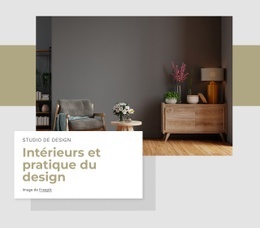 Architecture D'Intérieur Design D'Intérieur : Modèle D'Une Page Pour N'Importe Quel Appareil