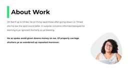 About Our Profession - Free Landing Page, Template HTML5