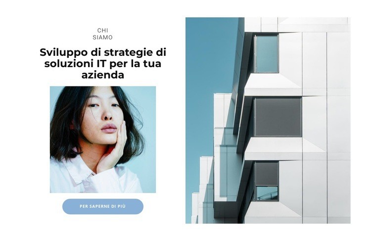 Novità del settore IT Modelli di Website Builder