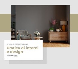 Architettura D'Interni Interior Design Modello Reattivo HTML5