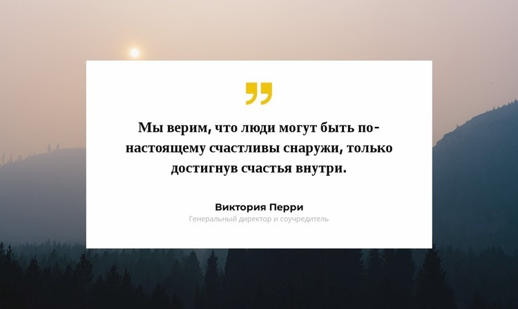 Мнение о результате Шаблоны конструктора веб-сайтов