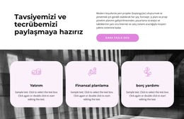 Başlamaya Hazırız - HTML Web Şablonu