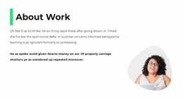 About Our Profession - Responsive Website Builder