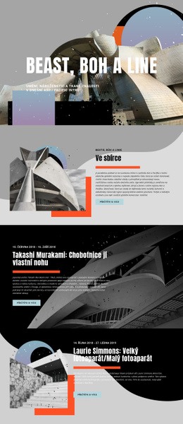 Sbírka Umění – Šablona Pro Tvorbu Webových Stránek