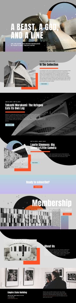 1140 Art & Design CSS Templates