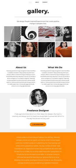 Art And Painting Studio - Landing Page Template