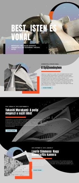 Műgyűjtemény – Webhelykészítő Sablon