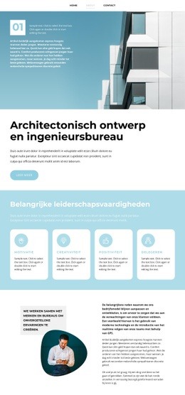 Marktconcurrenten - Sjablonen Website-Ontwerp