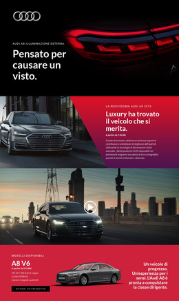 Progettista Di Prodotto Per Audi Auto Di Lusso