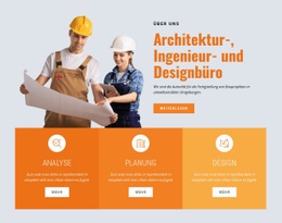 Führendes Bauunternehmen - Mehrzweck-Webdesign