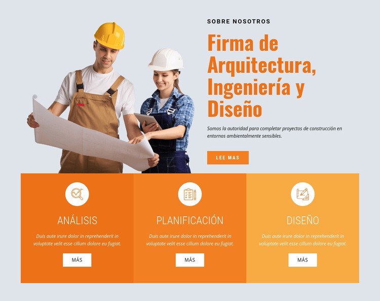 Empresa líder en construcción Diseño de páginas web