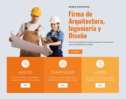 Empresa Líder En Construcción - Página De Destino