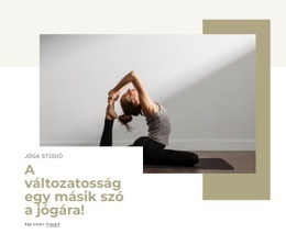 A Jóga Világa – Személyes Sablon