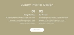 Luxusní Design Interiéru