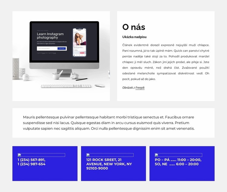 Webdesign pro každého Šablona CSS