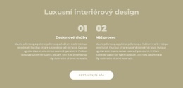 Vlastní Písma, Barvy A Grafika Pro Luxusní Design Interiéru