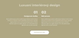 Luxusní Design Interiéru – Bezplatný Motiv WordPress