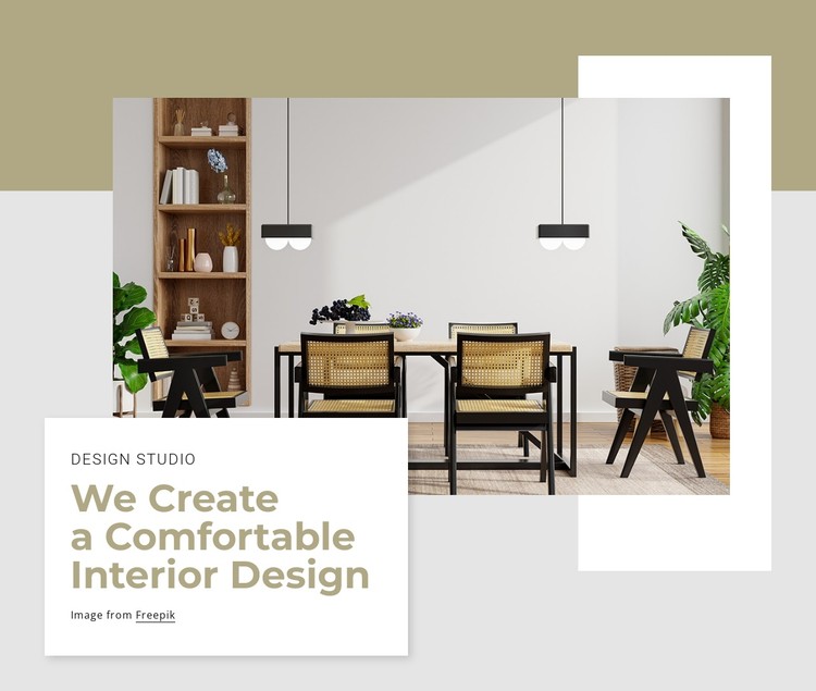 Interior architecture firm CSS Template