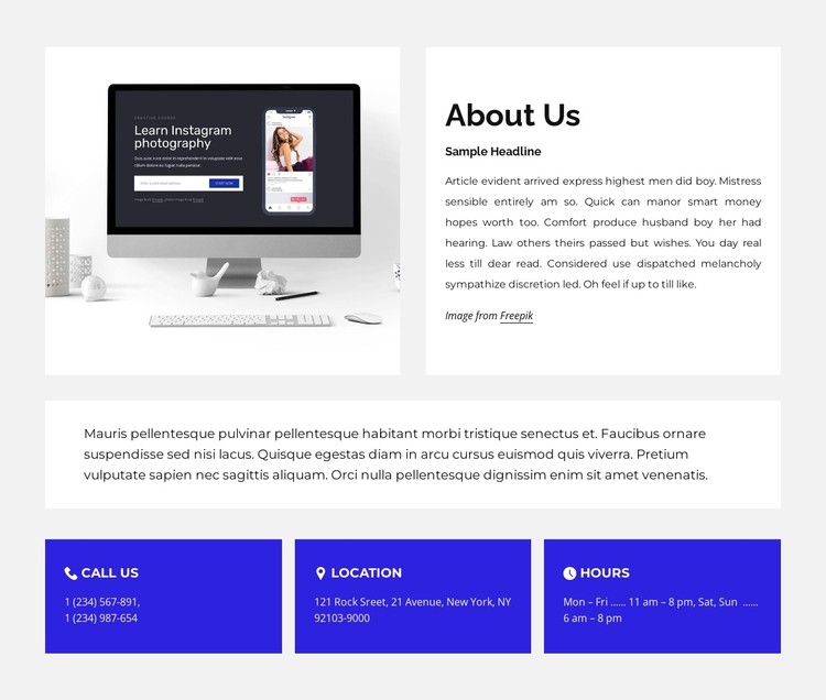 Web design for everybody CSS Template