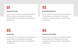 Nummerierter Grid-Repeater - Ultimative Joomla-Vorlage