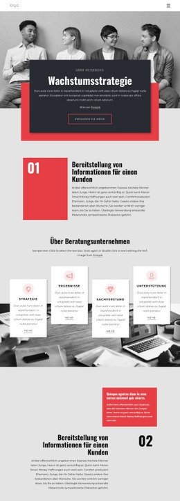 Kostenlose Online-Vorlage Für Skalieren Sie Ihr Unternehmen