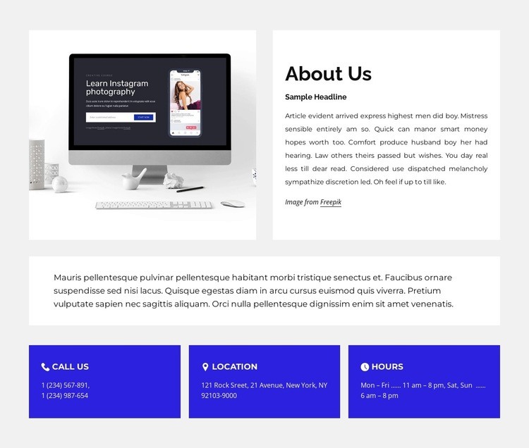 Web design for everybody Elementor Template Alternative