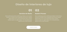 Diseño De Interiores De Lujo - Tema Gratuito De WordPress