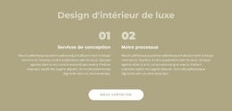Design D'Intérieur De Luxe