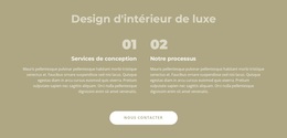 Design D'Intérieur De Luxe - Thème WordPress Gratuit