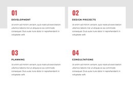 Multipurpose Html Code For Numbered Grid Repeater