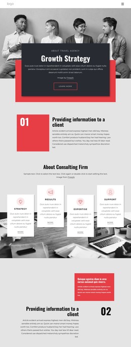 Scale Your Business - Free HTML Template