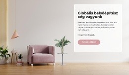 HTML-Terv Ehhez: Globális Lakberendező Cég